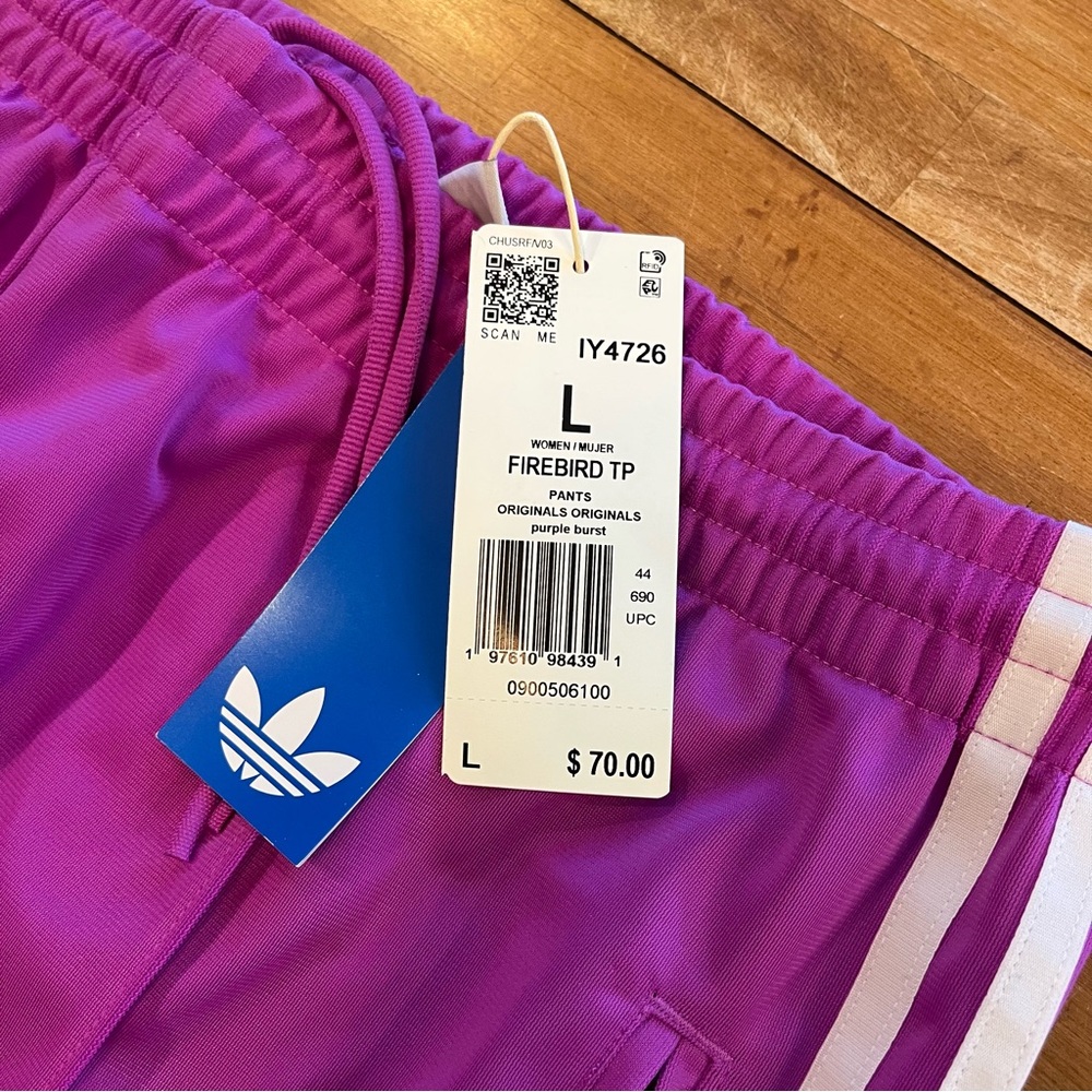 ADIDAS Women’s Purple Burst Firebird Track Suit - Picture 14 of 14